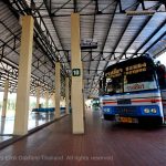 Parked bus in Thailand