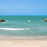 Beach next to Gulf of Thailand