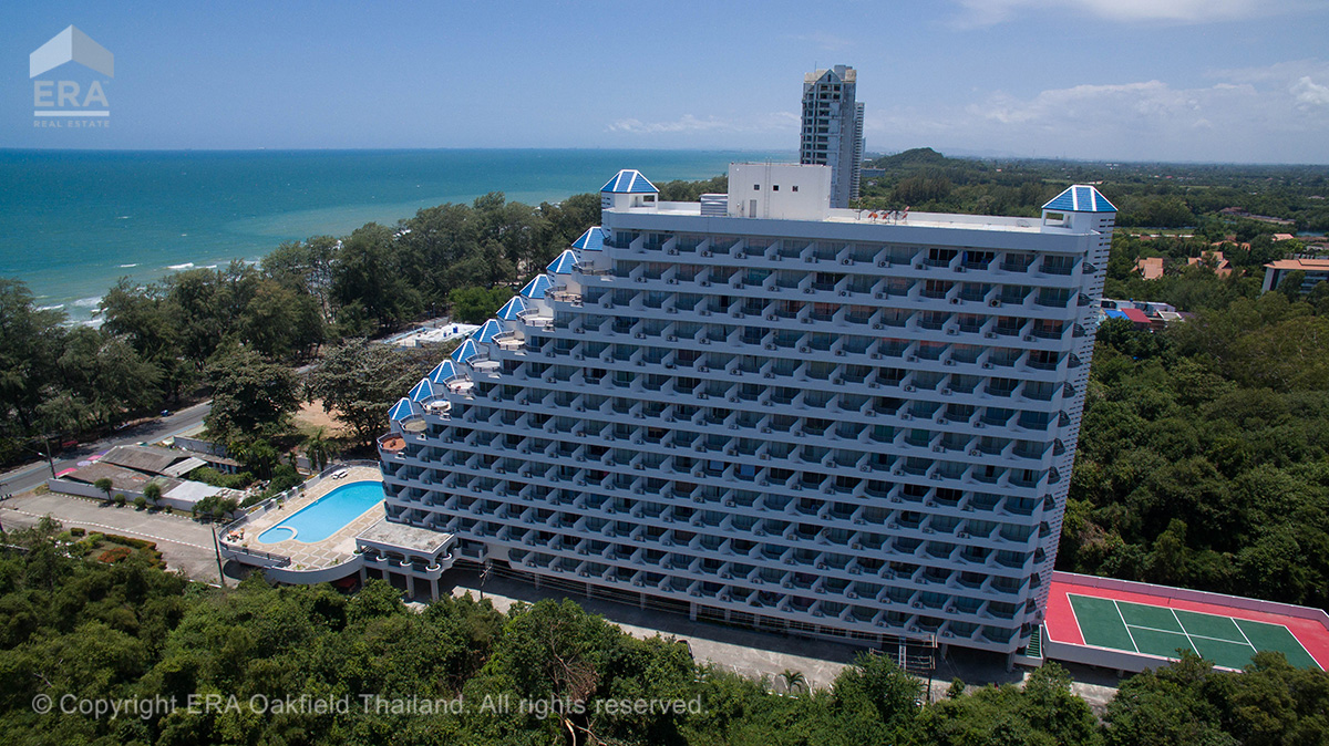 Drone photo of Rayong Condo Chain in Mae Ramphung Rayong