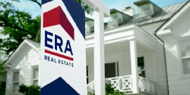 ERA real estate sign for sale outside white house